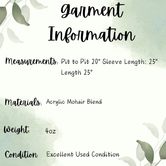 Vintage‎ Marks And Spenser Women's Tie Front Mohair Burgundy Lacey Cardigan Med. - Picture 2 of 8